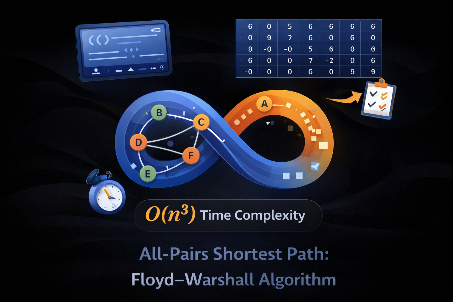 All-Pairs Shortest Path: Floyd–Warshall Algorithm Preview