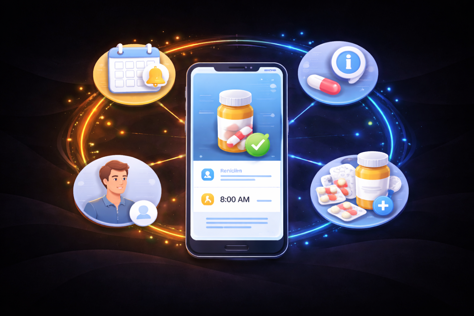 Pill Hub: Medication Management Application Preview